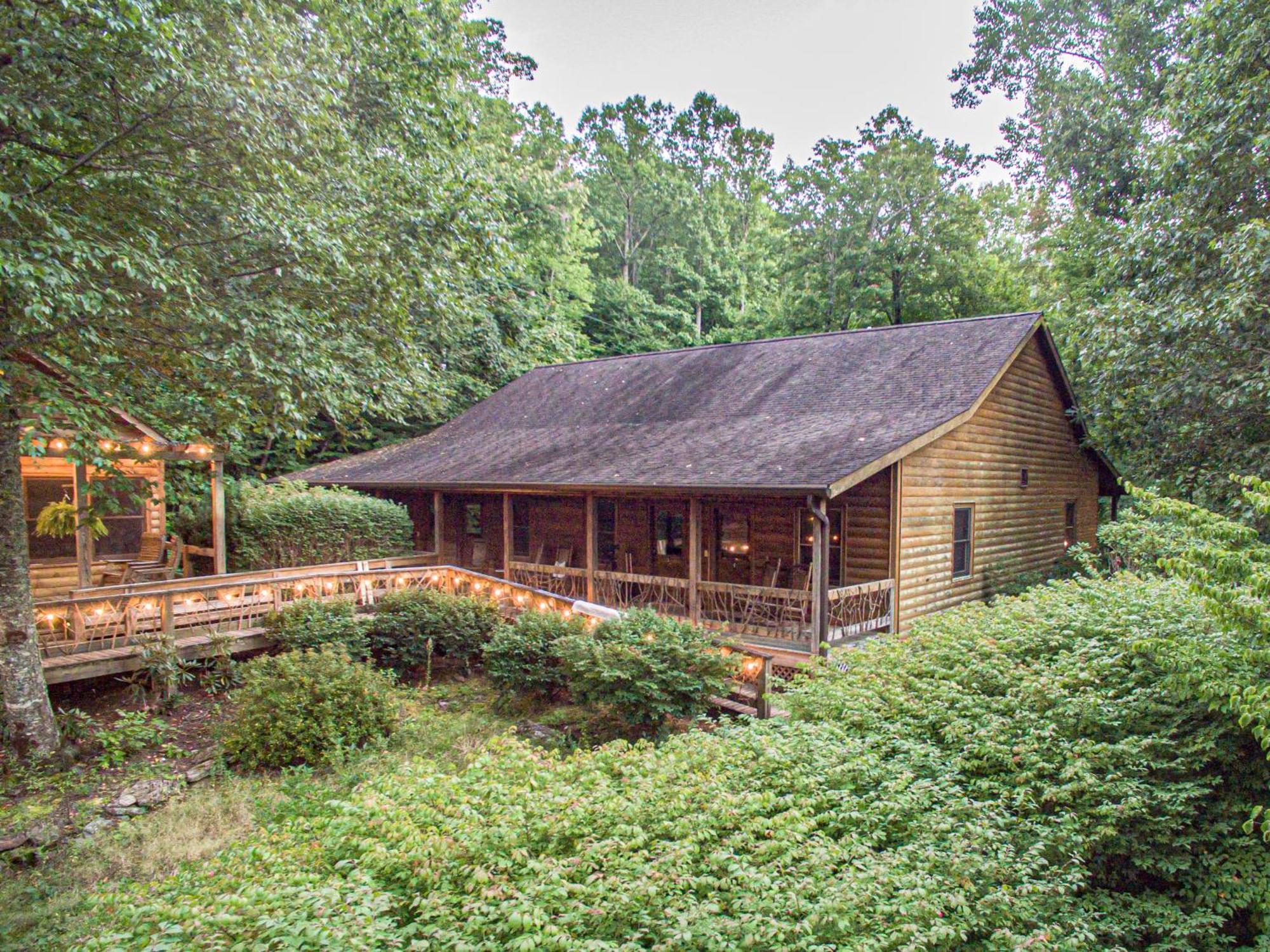 Villa Mount Mitchell Eco Retreat à Busick Extérieur photo