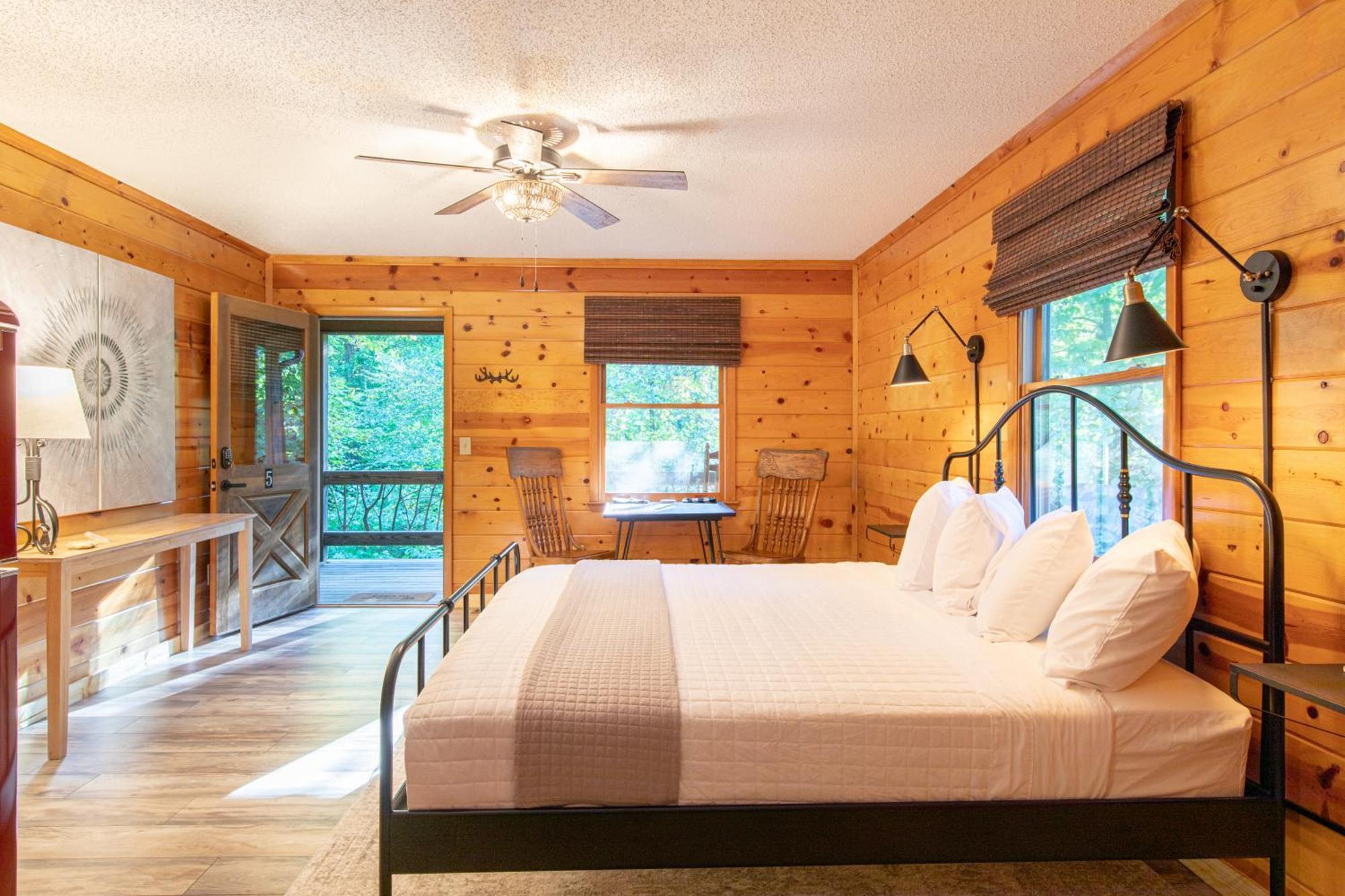 Villa Mount Mitchell Eco Retreat à Busick Extérieur photo